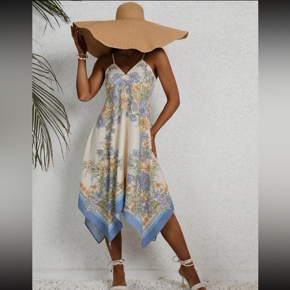 Boho floral print cami dress - Picture 7 of 7